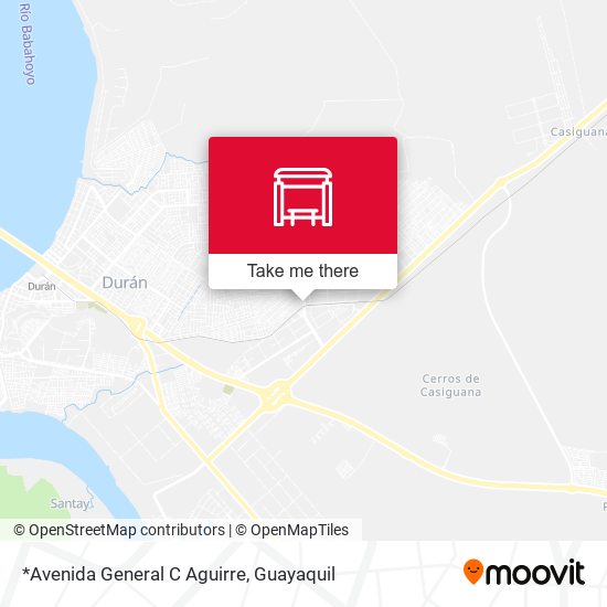Mapa de *Avenida General C Aguirre
