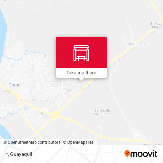 Mapa de *