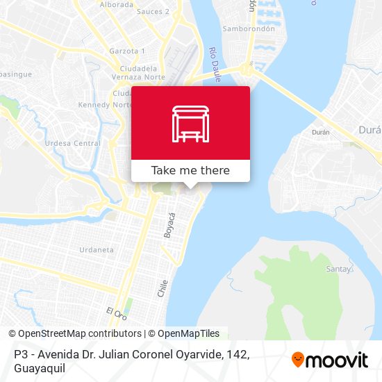 P3 - Avenida Dr. Julian Coronel Oyarvide, 142 map