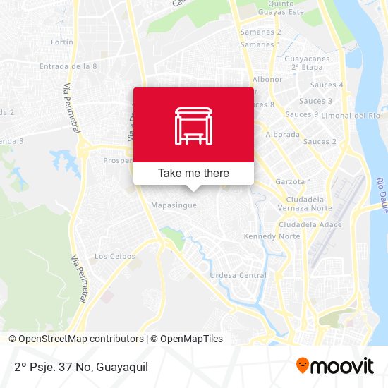 Mapa de 2º Psje. 37 No