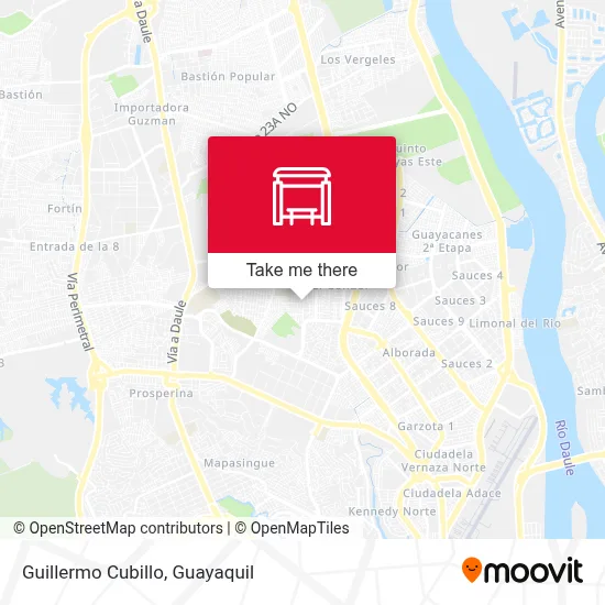 Guillermo Cubillo map