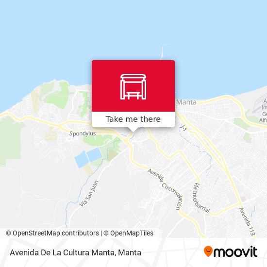 Mapa de Avenida De La Cultura Manta