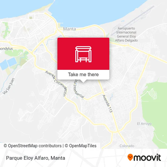 Parque Eloy Alfaro map