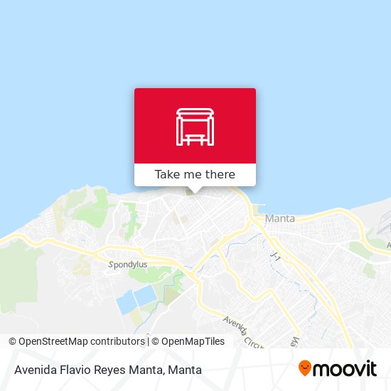 Avenida Flavio Reyes Manta map