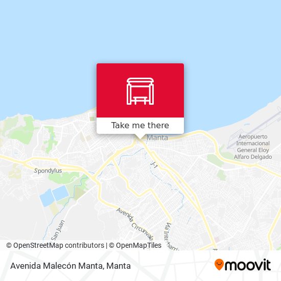 Mapa de Avenida Malecón Manta