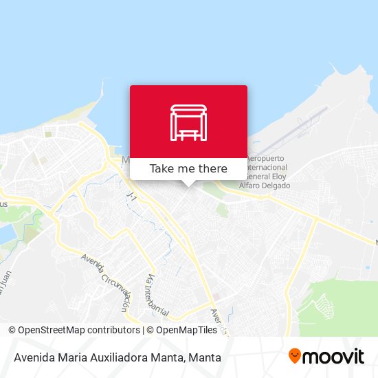 Avenida Maria Auxiliadora Manta map