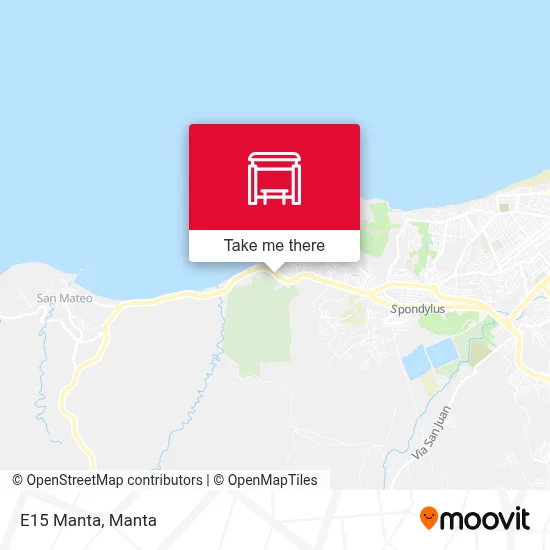 E15 Manta map