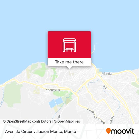 Avenida Circunvalación Manta map