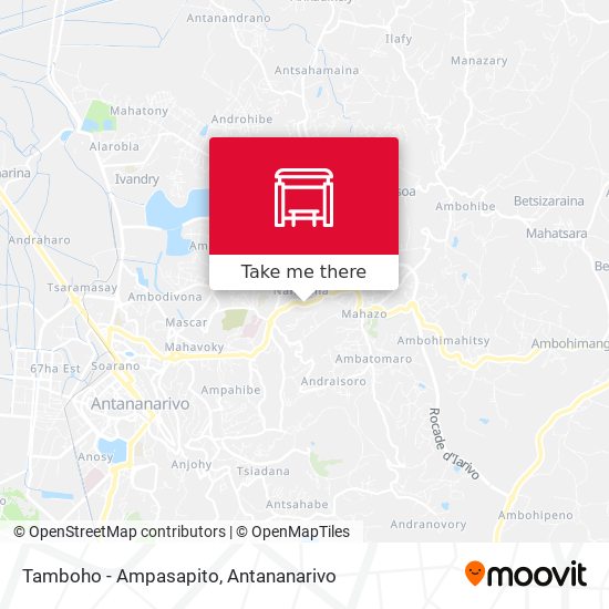Tamboho - Ampasapito map