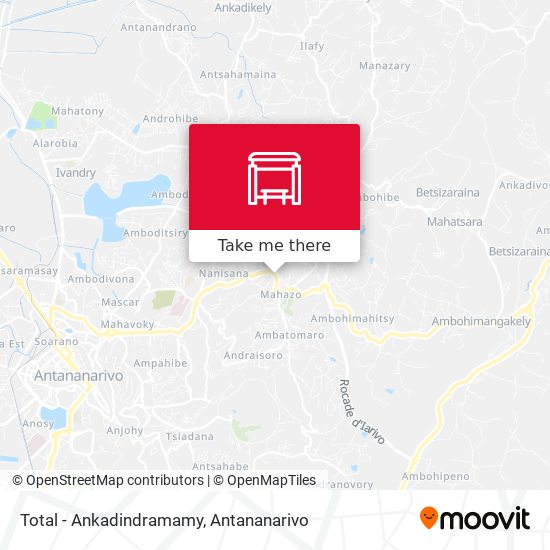 Total - Ankadindramamy map