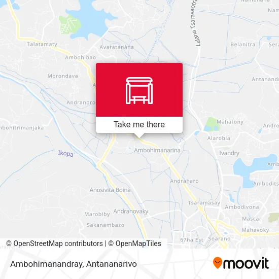 Ambohimanandray map