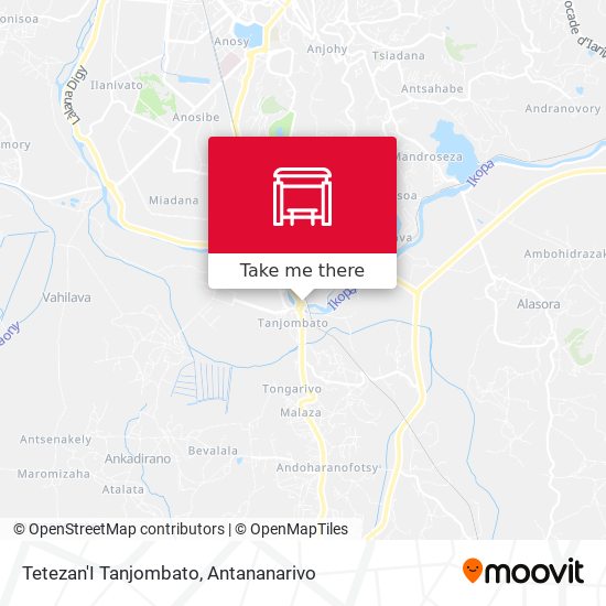 Tetezan'I Tanjombato map