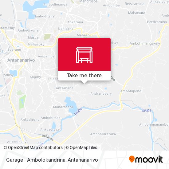 Garage - Ambolokandrina map
