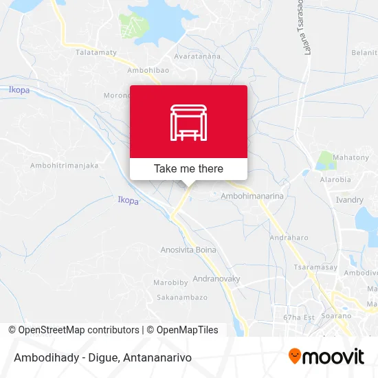 Ambodihady - Digue map
