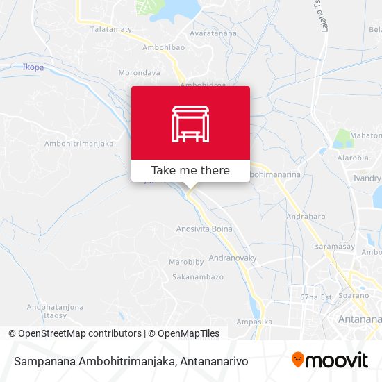 Sampanana Ambohitrimanjaka map