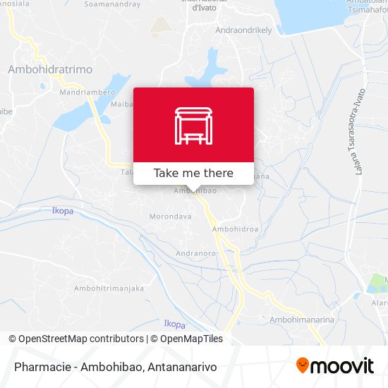 Pharmacie - Ambohibao map