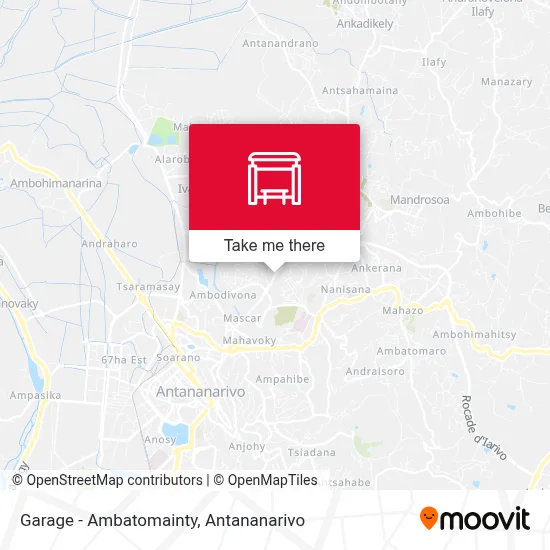 Garage - Ambatomainty map