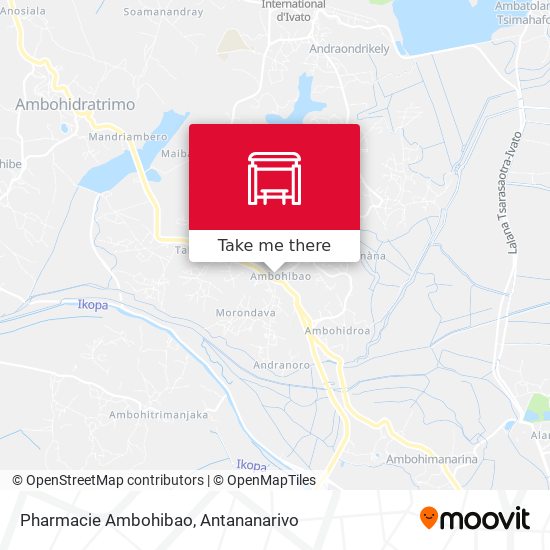 Pharmacie Ambohibao map