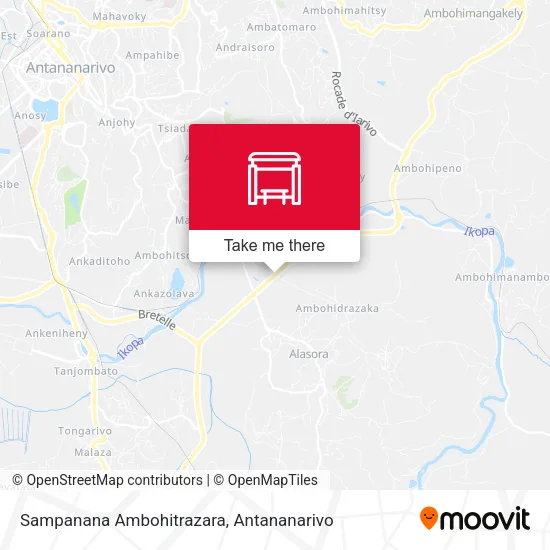 Sampanana Ambohitrazara map