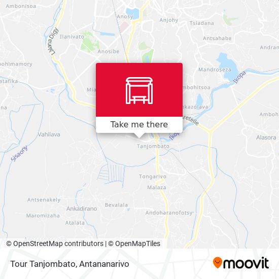 Tour Tanjombato map