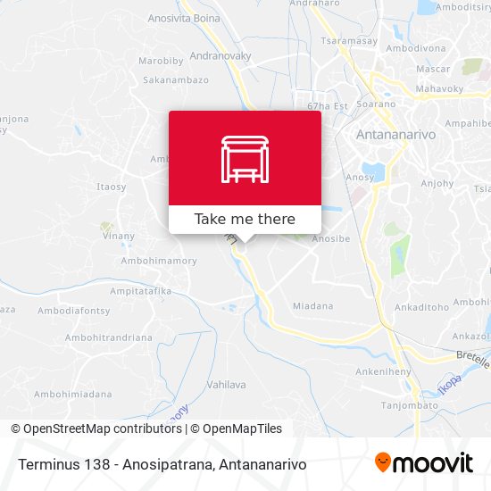 Terminus 138 - Anosipatrana map