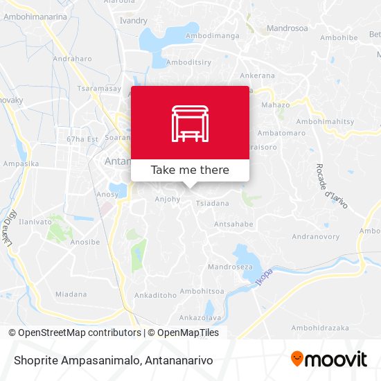 Shoprite Ampasanimalo map