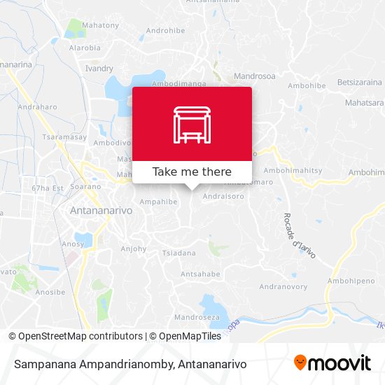Sampanana Ampandrianomby map