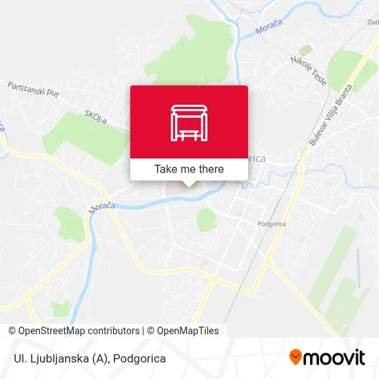Ul. Ljubljanska (A) map