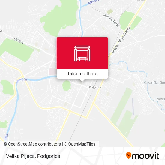 Velika Pijaca map