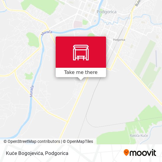 Kuće Bogojevića map