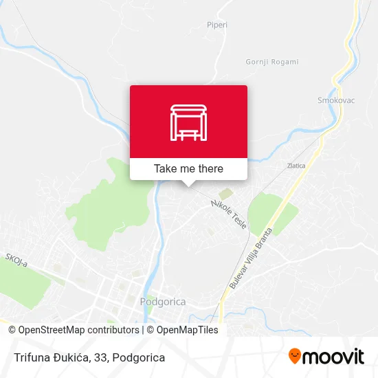 Trifuna Đukića, 33 map