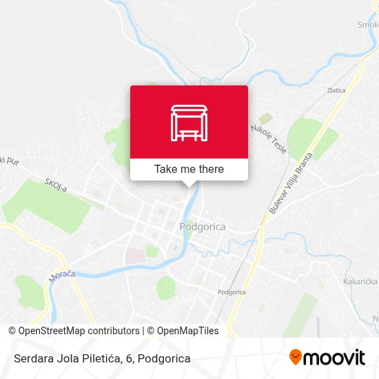 Serdara Jola Piletića, 6 map