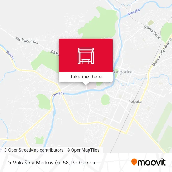 Dr Vukašina Markovića, 58 map