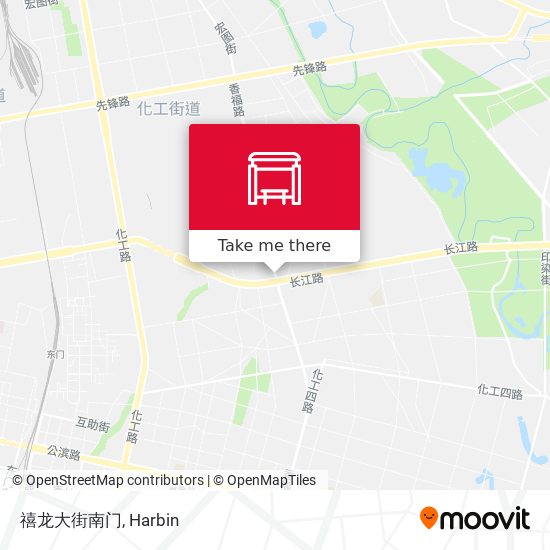 禧龙大街南门 map