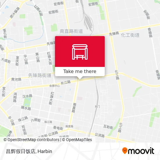 昌辉假日饭店 map