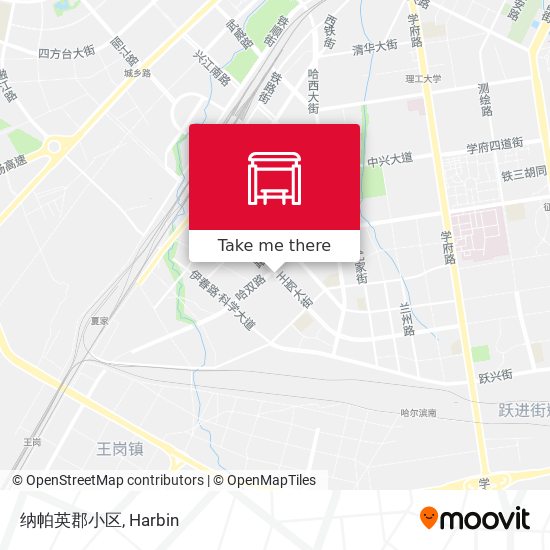 纳帕英郡小区 map