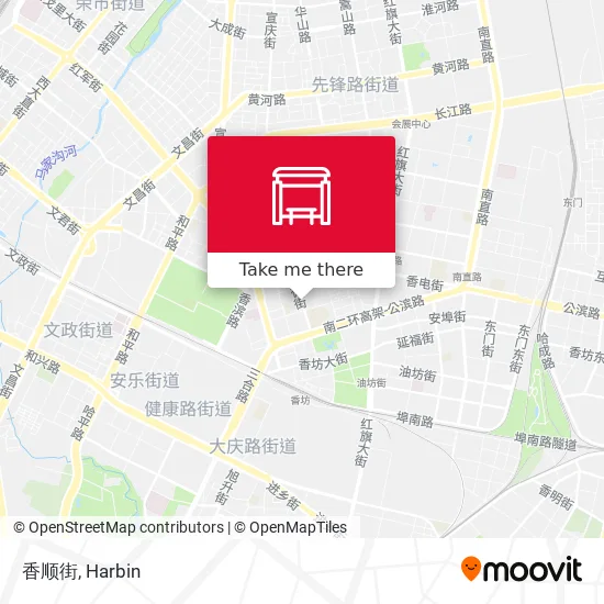 香顺街 map