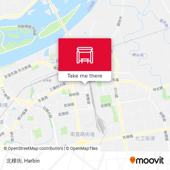 北棵街 map