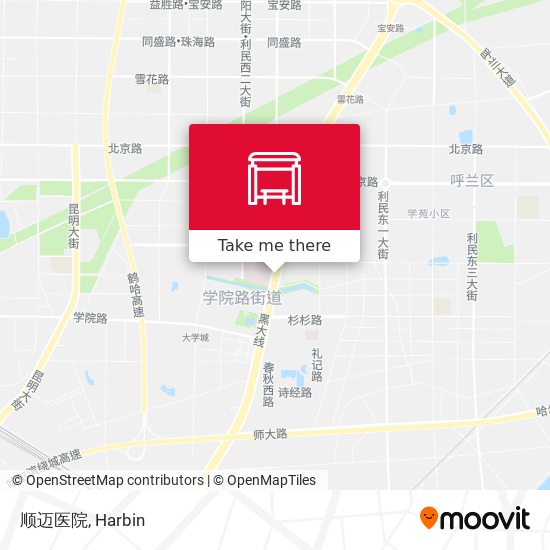 顺迈医院 map