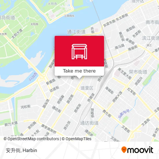 安升街 map
