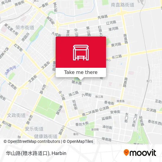 华山路(赣水路道口) map