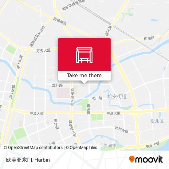 欧美亚东门 map