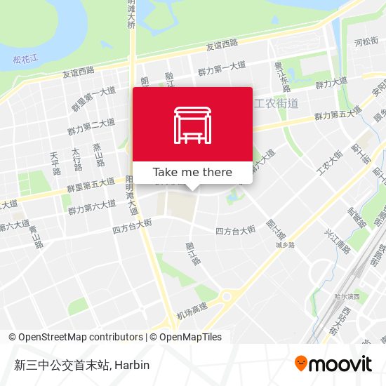 新三中公交首末站 map
