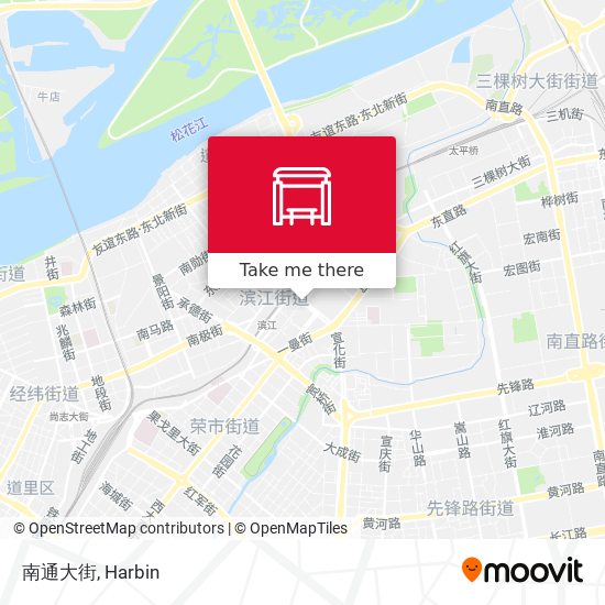 南通大街 map