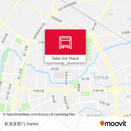 欧美亚西门 map