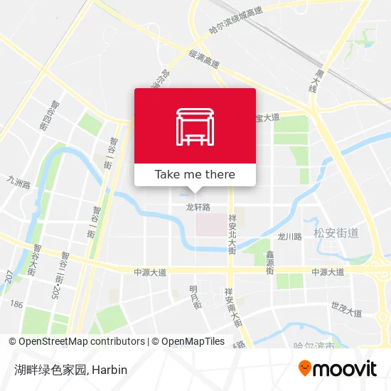 湖畔绿色家园 map