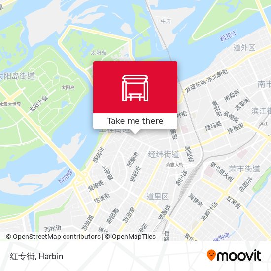 红专街 map
