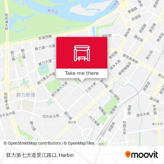 群力第七大道景江路口 map