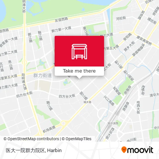 医大一院群力院区 map