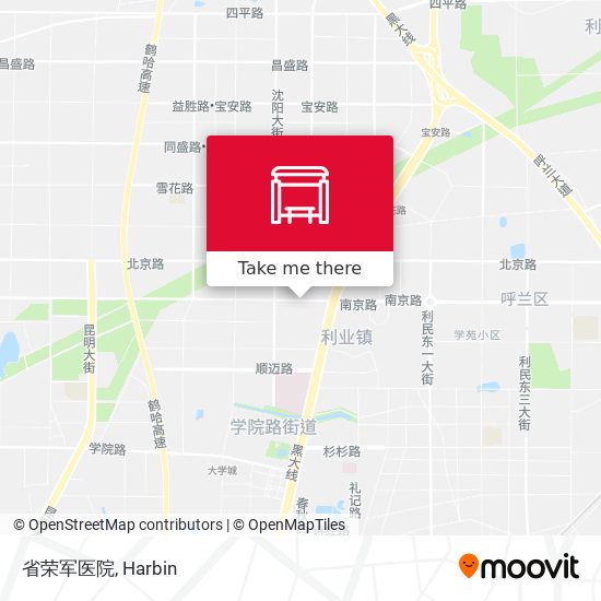 省荣军医院 map